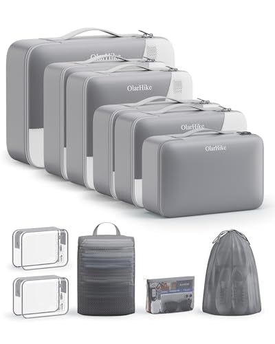 Packing Cubes for Travel (04 Gray)