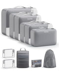 Packing Cubes for Travel (04 Gray)