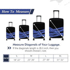 Travel Luggage Cover Suitcase Protector Fits 18 (Fragile / S)