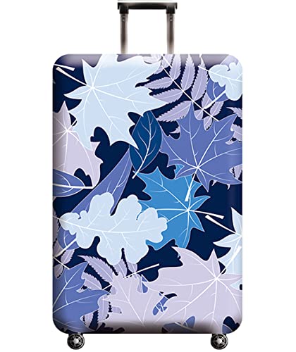 Travel Luggage Cover (Blue / L: Fit 26-28 Inch Luggage)