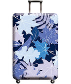 Travel Luggage Cover (Blue / L: Fit 26-28 Inch Luggage)