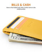 Mens Slim Wallet (Seattle Yellow)
