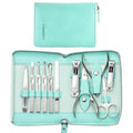 Stainless Steel Manicure Set 11 (Mint Green)
