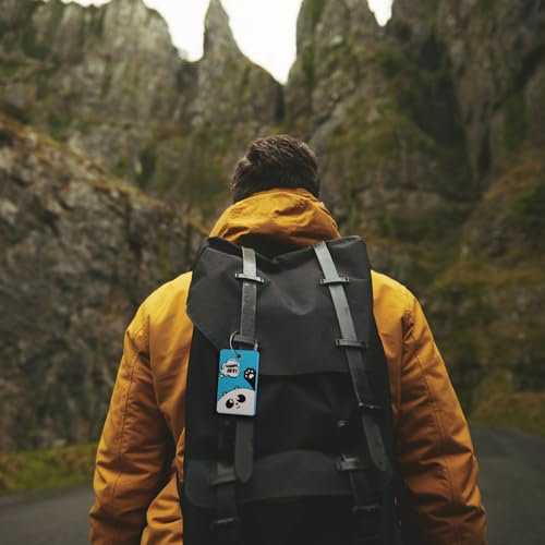 Funny Animal Luggage Tags Suitcases (Blue)