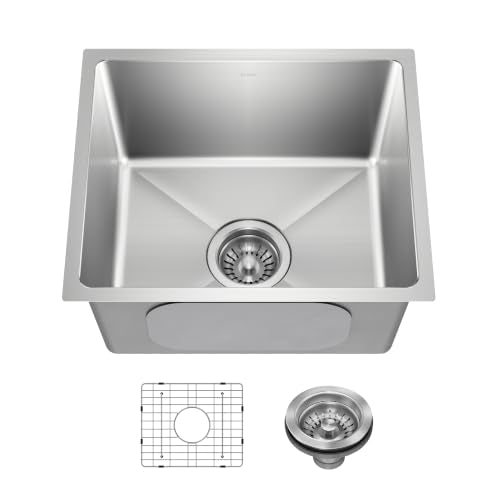 Fairlane 17 in Undermount Single Bowl Stainless Steel Kitchen Sink (17 Inch / Single Bowl — Undermount)