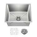 Fairlane 17 in Undermount Single Bowl Stainless Steel Kitchen Sink (17 Inch / Single Bowl — Undermount)