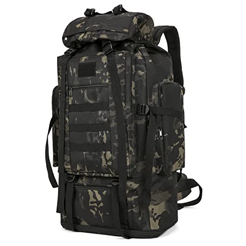 Hiking Backpack for Men 70L (100l-blackmix)