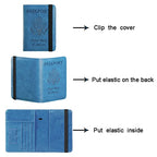 Passport Holder (113#Blue)