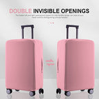 Travel Luggage Cover (Pink / 24-25 inch)
