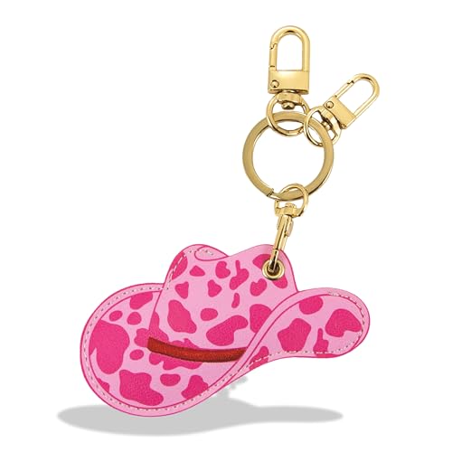 Keychain Case Compatible with Apple AirTag (Cowgirl)