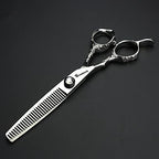 6 Inch Hair Cutting Scissors for Left Hand Hair Cutting Scissors Set (6 Inch 3 Pieces-A)