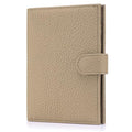 RFID Protection Passport Wallets for Women (Apricot Beige)