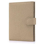 RFID Protection Passport Wallets for Women (Apricot Beige)