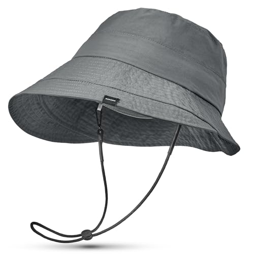 Lightweight Bucket Hat for Women Quick (One Size-Medium / Gray)