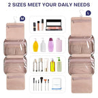 Hanging Toiletry Bag for Women Travel (Grey Blue / Large)