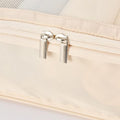 Space Saving Compression Packing Cubes for Women 4 (3. Sand / 4 Pack (Compression))