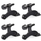 4 Pack Hinge Pin Black Door Stopper (4 Pack / Black)