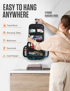 Hanging Travel Toiletry Bag (Surfing Vibes)