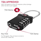 Travel Locks TSA Approved (2p Pink)