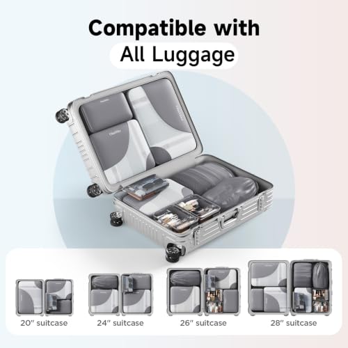 Packing Cubes for Travel (04 Gray)