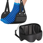Travel Pillow with Seat Strap Combo Airplane Foot Hammock Set (Travel Pillow & Foot Hammock)