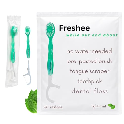 Disposable Travel Toothbrush with Toothpaste