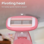Self Lubricating Strip Women Razors (Pink)