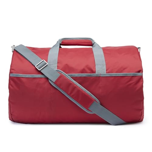 Duffel Bag for Travel and Sports (Red / 20 inches)