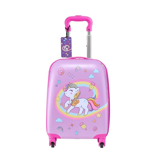Kids Luggage Set (18 Inches 2-Piece Set / Unicorn)