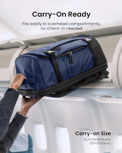 Travel Backpack 40L (Dark Blue-ripstop / 40L)