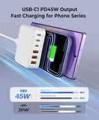 USB Charging Station (H-White / 140W)