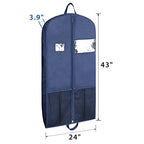 Suit Bags for Men Travel & Storage Suit Cover With Handles 43 in