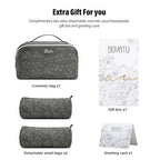 Travel Makeup Bag Cosmetic Bags for Women (Z-62Grey)