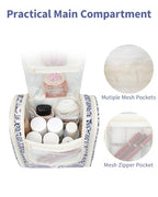 Hanging Travel Toiletry Bag for Women (B-Elephant / Medium)