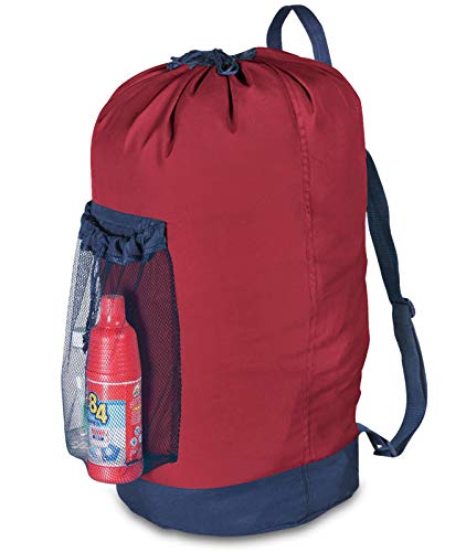 Backpack Laundry Bag (Red)