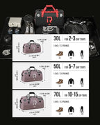 Motorcycle Dry Bag (Purple / 50L)