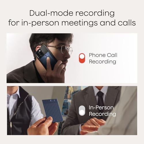 Note AI Voice Recorder (Dark Blue)