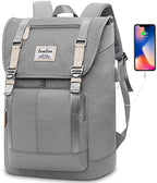 17" Laptop Backpack for Women & Men (17 inch / Grey)