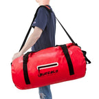 80L Waterproof Duffle Travel Duffel Bag (Red / 80L)