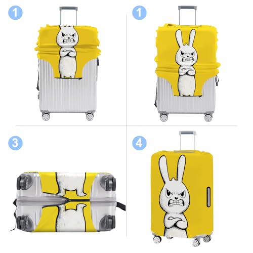 Yellow Rabbit (Yellow Rabbit / XL(32-34inch suitcase))