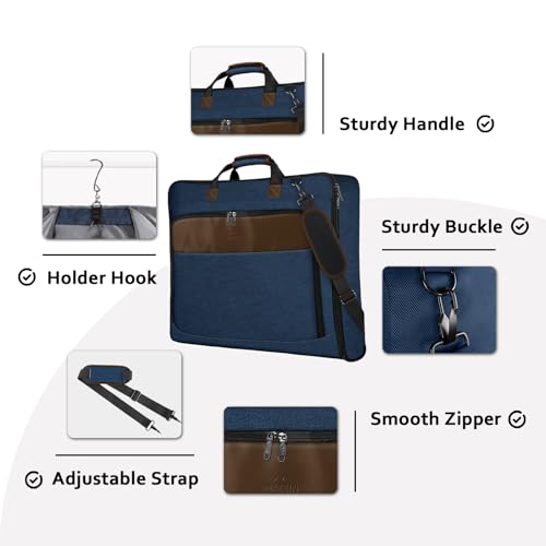 Travel Garment Bags (Blue)