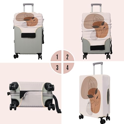Travel Luggage Cover Suitcase Protector Fits 18 (Travel-12 / M(22-24in))