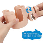 Stroller Cup Holder with Phone Holder (All Pink)