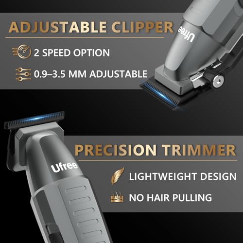 Hair Clippers and Trimmers Set for Men (25 Piece Set)