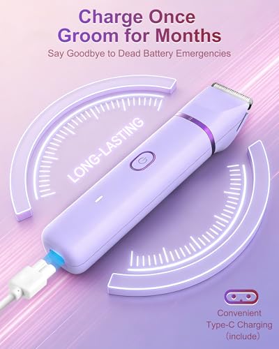 Bikini Trimmer for Women (Lavender)
