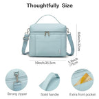 NOL 8L Insulated Lunch Bag for Women (Light Blue / Medium (8 Liters))