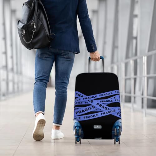 Travel Luggage Cover Suitcase Protector Fits 18 (Fragile / S)