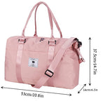 Travel Duffle Bag (Pink)