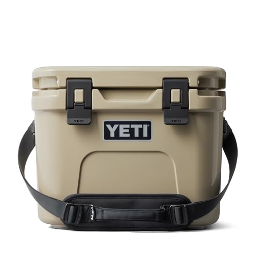 Roadie 15 Hard Cooler with DoubleDuty Shoulder Strap (Tan)