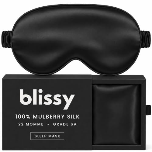 Silk Sleep Mask (Black)